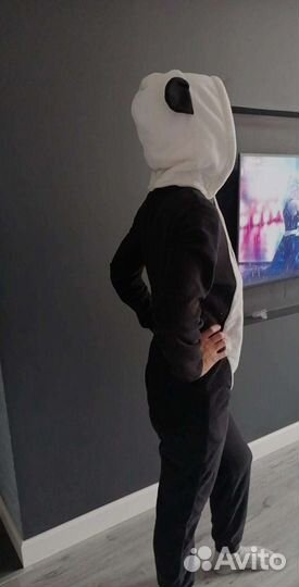 Костюм панды флисовый