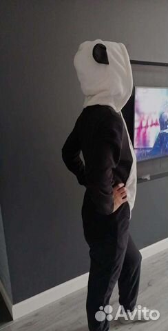 Костюм панды флисовый