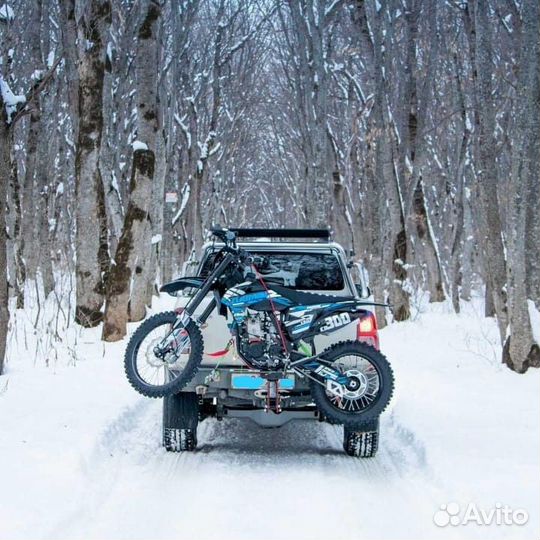 Мотохвост. Площадка для транспортировки мотоцикла