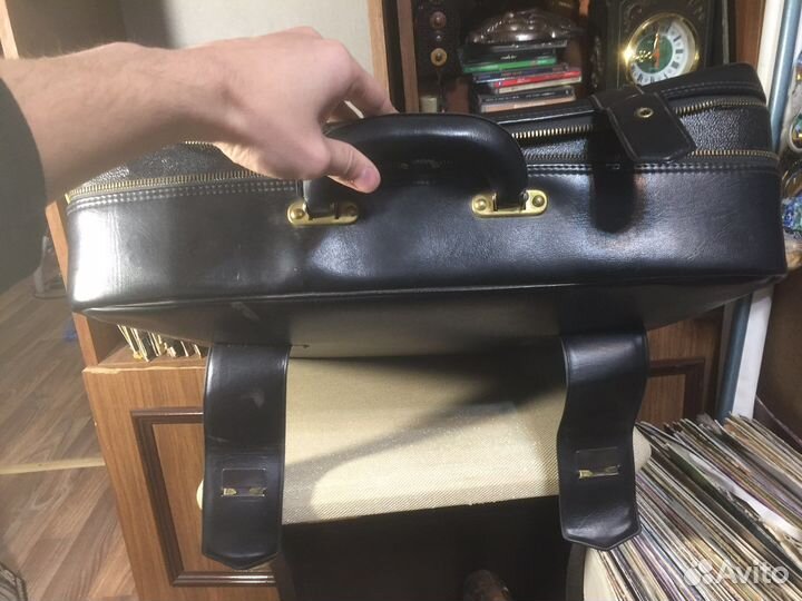 Дипломат кожа СССР рабочий