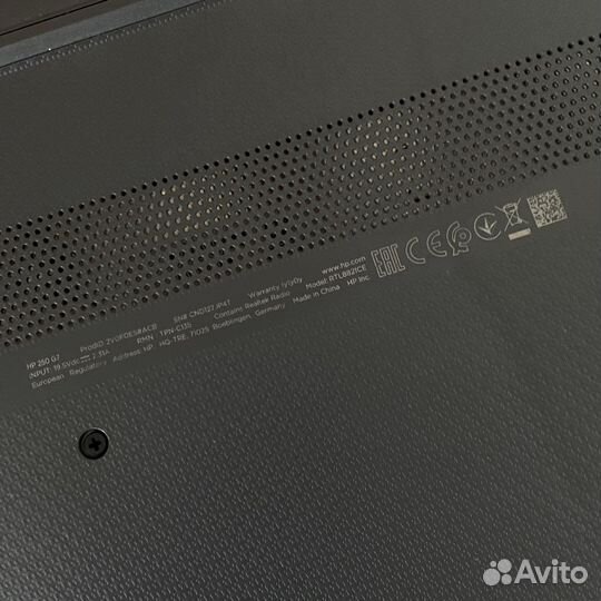 Ноутбук hp 250 g7