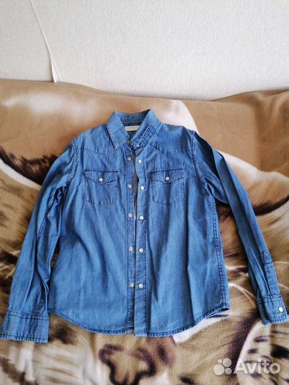 Рубашка для мальчика 134-140