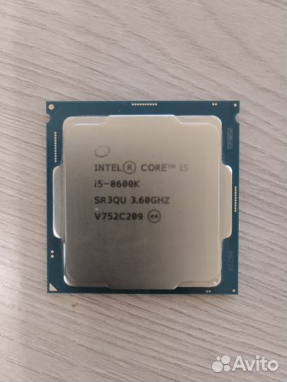 Процессор intel core i5 8600k