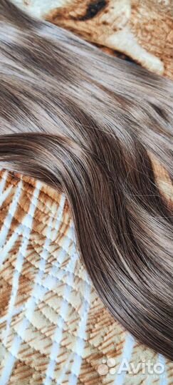 Волосы на заколках искусственные