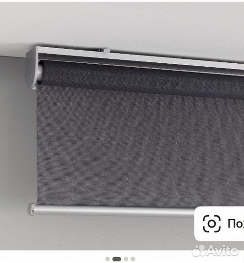 Рулонные шторы IKEA 100*195, 60*195 серый