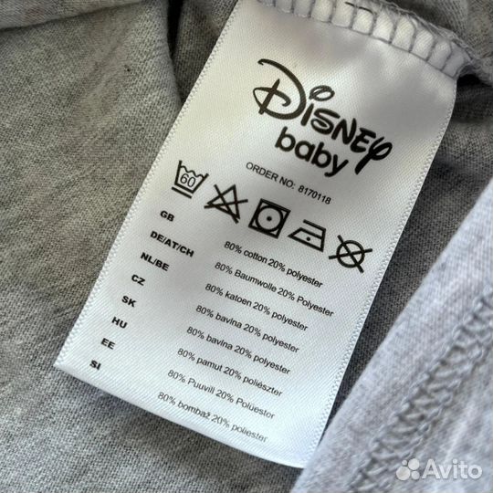 Новая футболка Disney, 104см