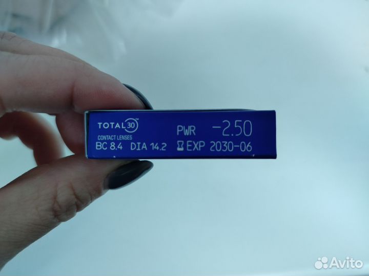 Линзы контактные Total30