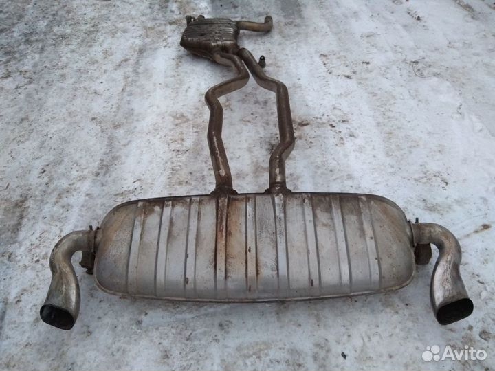 Выхлопная система VW Touareg V10,5.0л TDi