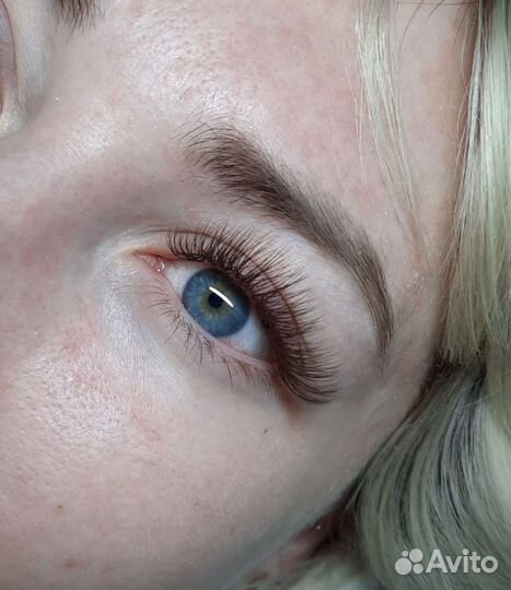 Наращивание ресниц 1d,2d