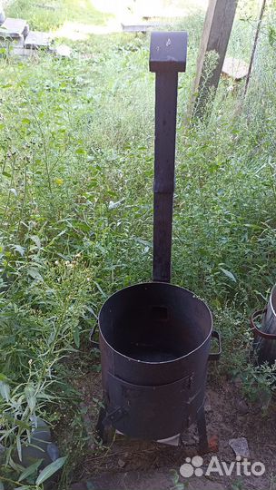 Печь для казана и казан 8 л