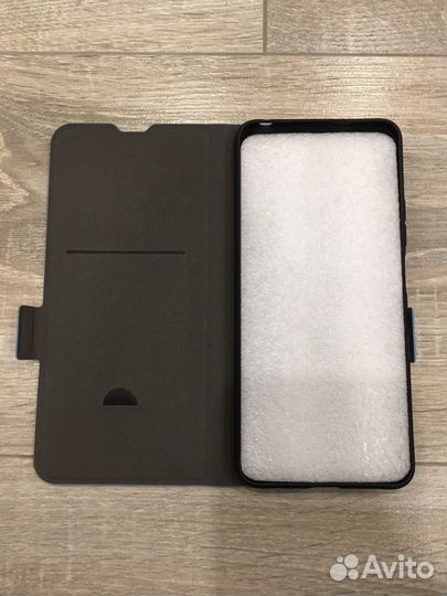 Чехол-книжка на Redmi Note 12 голубой