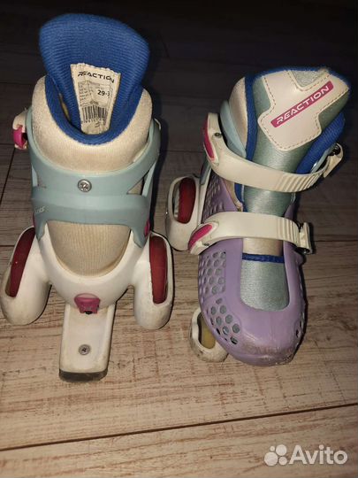 Роликовые коньки детские