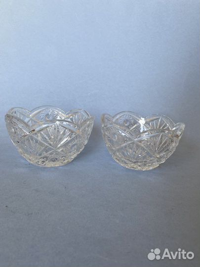Хрустальная посуда СССР салатники
