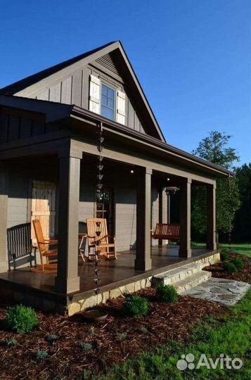 Строительство терраса веранда беседка