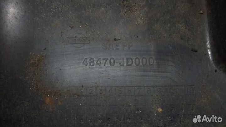 Кожух рулевой колонки nissan Qashqai (J10) 2006