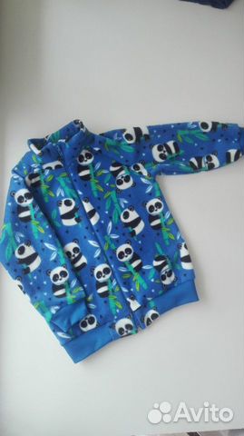 Новая флисовая кофточка 92+