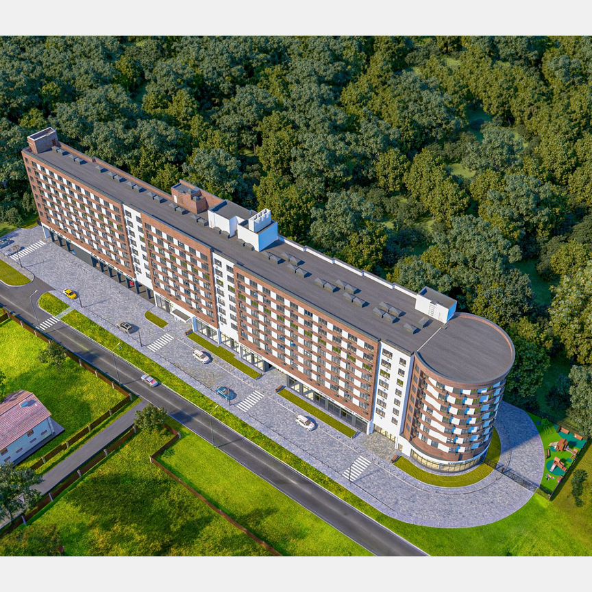 Апартаменты-студия, 27,1 м², 4/4 эт.