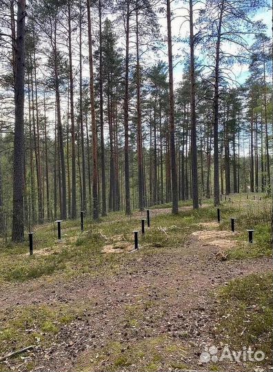 Винтовые сваи с монтажом