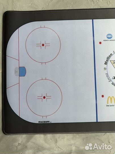 Коврик для мыши Pittsburgh Penguins NHL большой