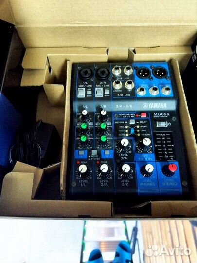 Микшерный пульт yamaha mg06x