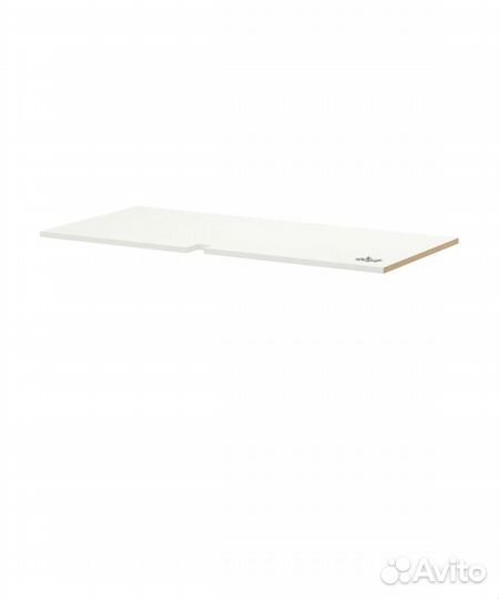 Утруста полка для углового напольного шкафа 128 см
