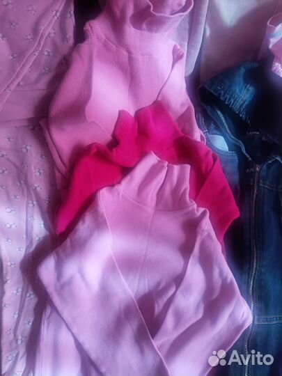 Теплые вещи на девочку 116 122