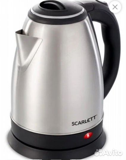 Электрический чайник Scarlett SC-EK21S26, Silver