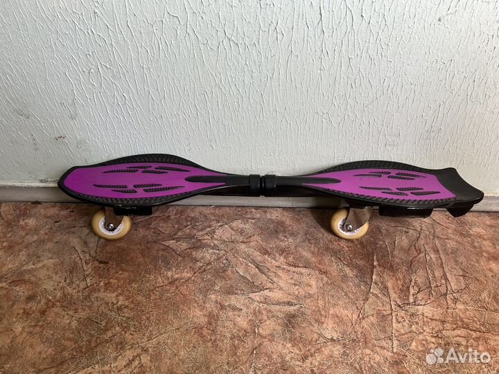 Роллерсерф, скейтборд на двух колесах