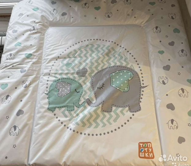 Матрас на пеленальный комод