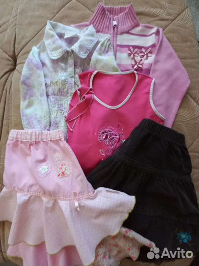 Пакет вещей для девочки 110 116