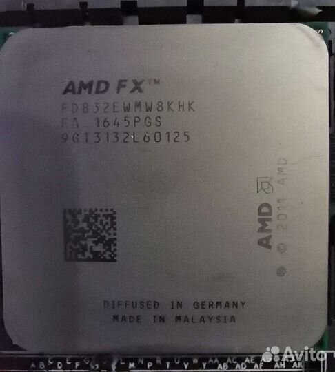 Процессор fx 8320e