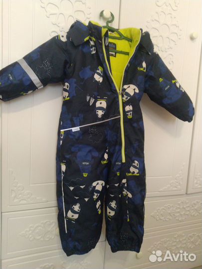 Детский зимний комбинезон 92-98