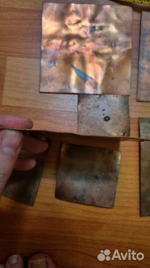 Медная пластина