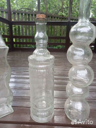 Бутылка стеклянная