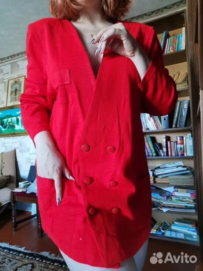 Пиджак трикотажный 50