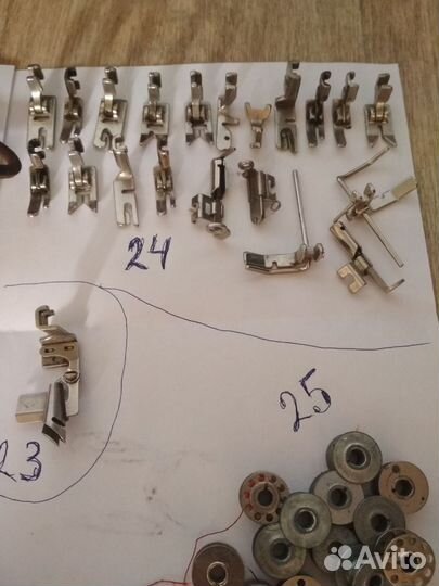 Запчасти для швейной машины -Чайка,пмз, Лучник,Тик