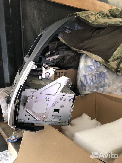 Штатная магнитола на Mitsubishi ASX