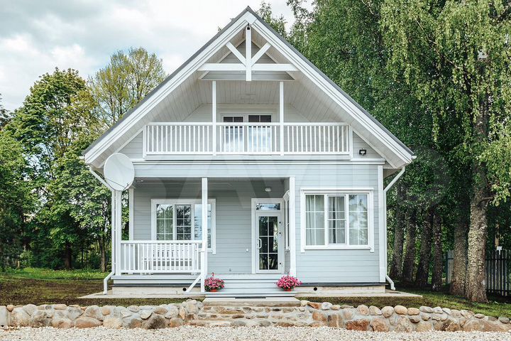 Дом 150 м² на участке 2,5 га