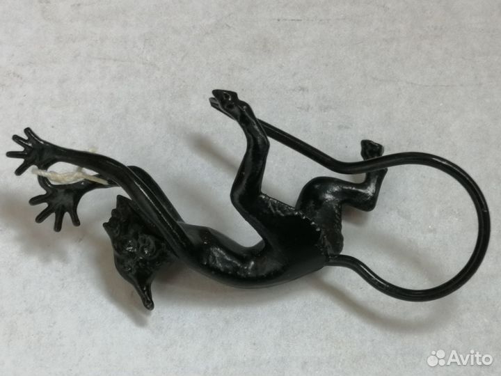 Фигурка чёртик,статуэтка чёрт.Касли.игрушка