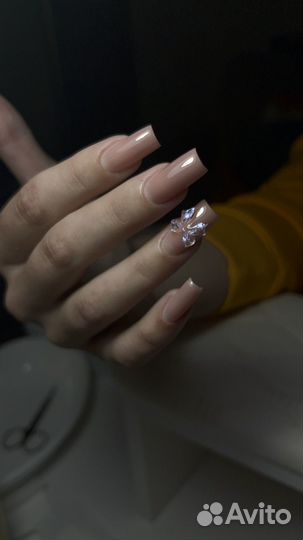Маникюр с покрытием гель лак