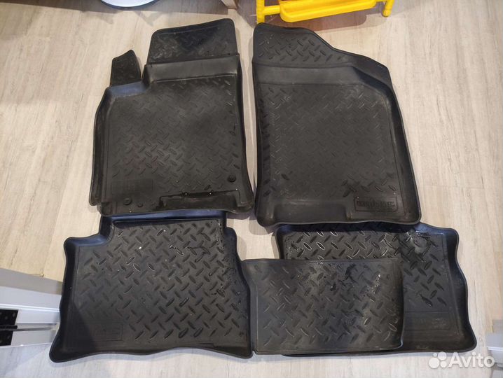 Автомобильные коврики резиновые chevrolet lacetti