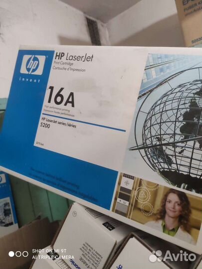 Картриджи оригинальные HP, Xerox, Canon и пр