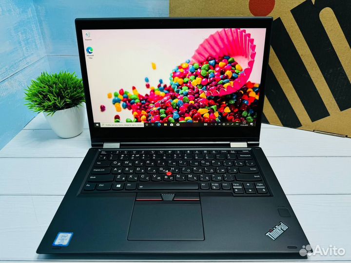 Бюджетный Lenovo Thinkpad X380 Yoga I7 16-512