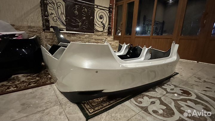 Задний бампер камри 70 (089 перламутр)