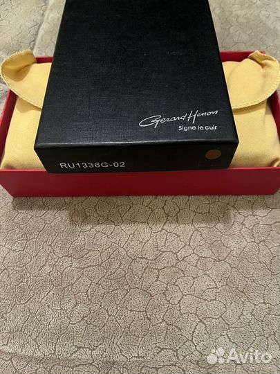 Кошелёк/портмоне Gerard Henon коричневый новый