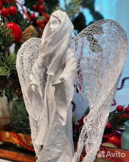 Ангелы интерьерные украшения, ёлочные игрушки