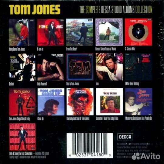 Tom Jones - Decca Studio Albums Collection