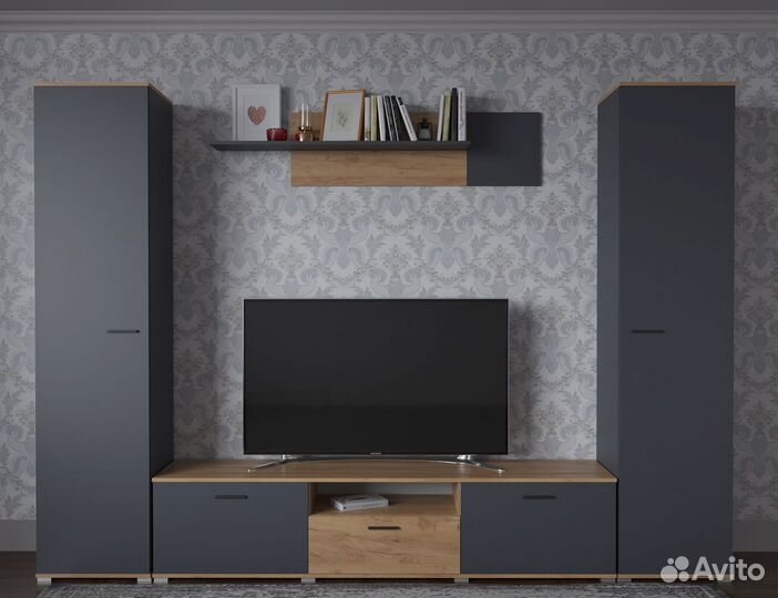 Стенка в гостиную Афина