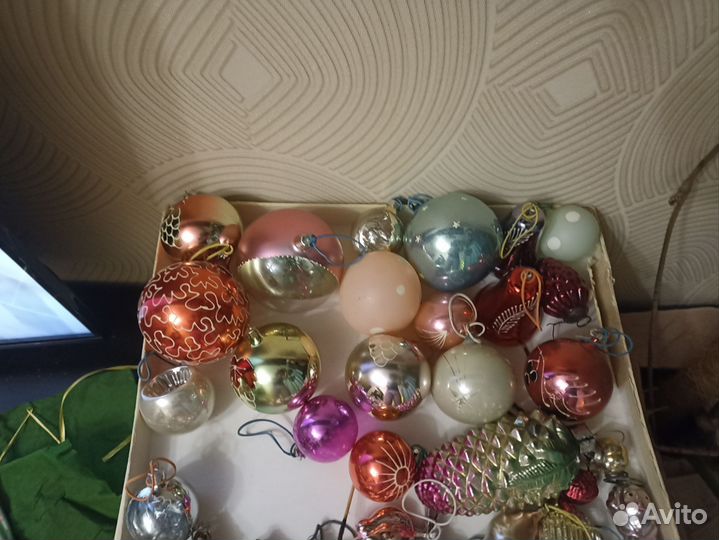 Елочные игрушки СССР