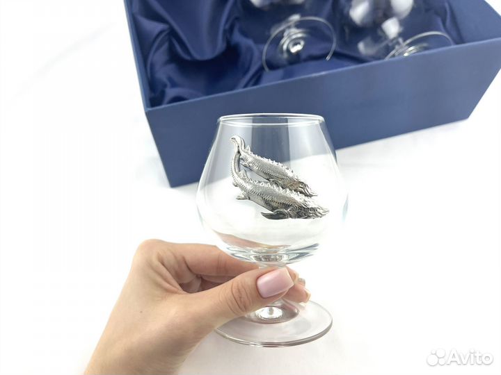 Подарочный набор бокалов для рыбака
